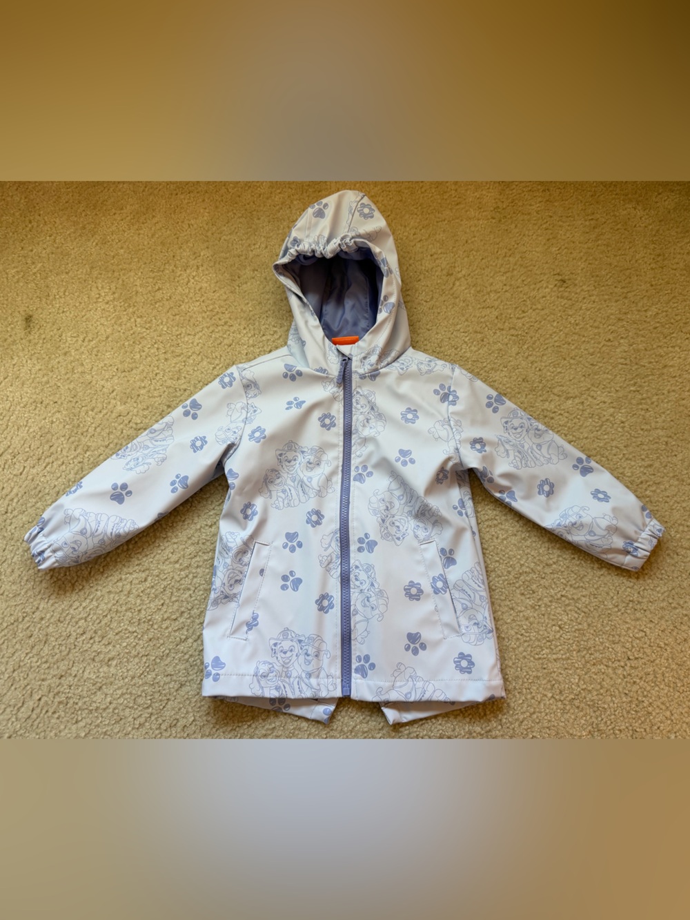 Paw Patrol Blue Raincoat 4T